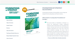 Desktop Screenshot of foundationsofstrategy.com